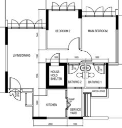 Blk 210C Punggol Crest (Punggol), HDB 3 Rooms #637807391